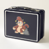Monkey met zonnebrillen (Achterkant)