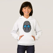 Monkey met zonnebrillen (Voorkant volledig)