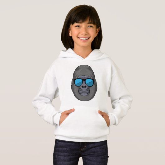 Monkey met zonnebrillen (Voorkant volledig)