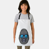 Monkey met zonnebrillen schort (Insitu)