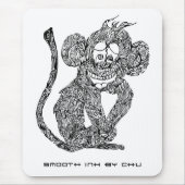 Monkey Mousepad Muismat (Voorkant)
