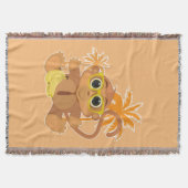 Monkey Nerd Deken (Voorkant)