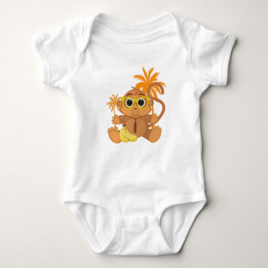 Monkey Nerd Romper (Voorkant)