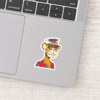 Monkey NFT Sticker