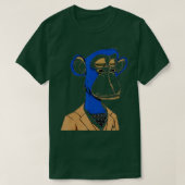 Monkey NFTs Novelty Sarcastic Funny T-shirt (Design voorkant)