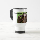 Monkey nieuws! reisbeker (Voorkant links)