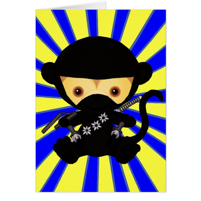 Monkey Ninja Kawaii Style (Voorkant)