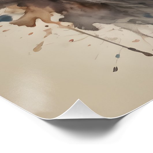 Monkey no 2 Glossy Poster (Coin)