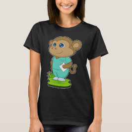 Monkey Nurse Note T-shirt