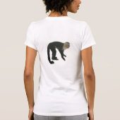 Monkey op je rug t-shirt (Achterkant)