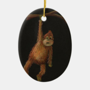 Monkey Ornament