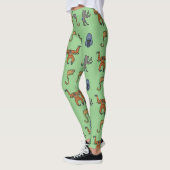 Monkey Pattern Leggings (Links)