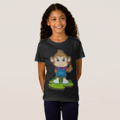 Monkey Pencil School T-shirt (Voorkant volledig)