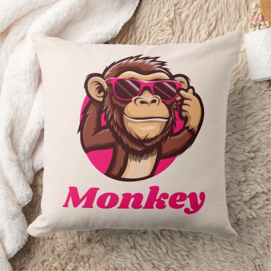 monkey pillowcase kussen (Deken)