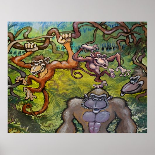 Monkey Poster (Devant)