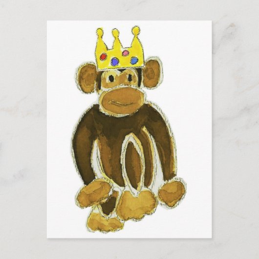 Monkey Prince Briefkaart (Voorkant)
