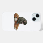 Monkey Punch, Baby Monkey Orangutan Hug  Case-Mate iPhone Case (Achterkant (horizontaal))