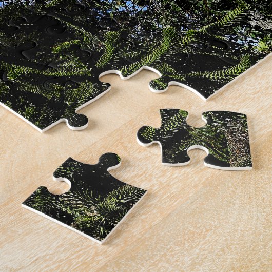Monkey Puzzle Tree #1 Puzzle Legpuzzel (Zijkant)