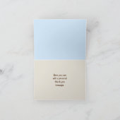 Monkey Rocker Guitar Player Note-kaarten Bedankkaart (Binnen)