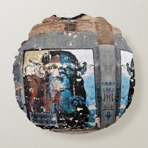 Monkey Round-kussen Rond Kussen