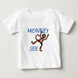 Monkey See 2 in blauw T-shirt