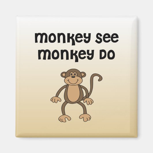 Monkey See, aap do Magneet (Voorkant)