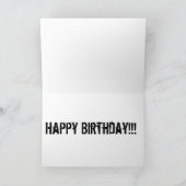 Monkey See Monkey Doo - Happy Birthday Kaart (Binnen)