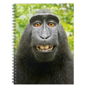 Monkey Selfie Notitieboek
