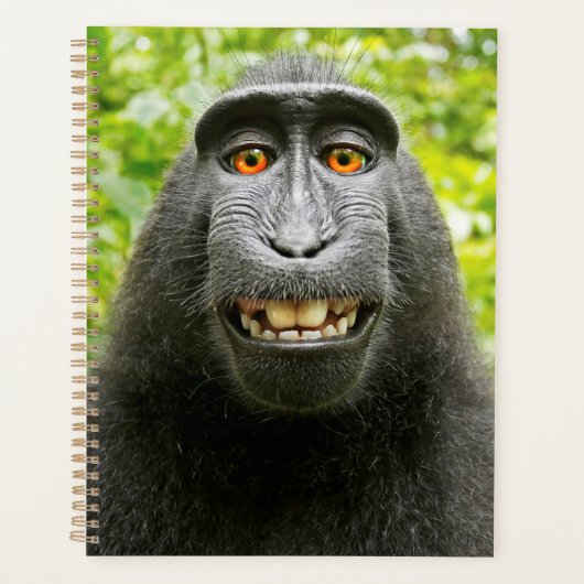 Monkey Selfie Planner (Voorkant)