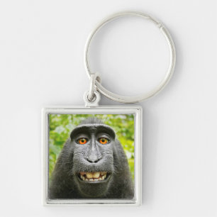 Monkey Selfie Sleutelhanger
