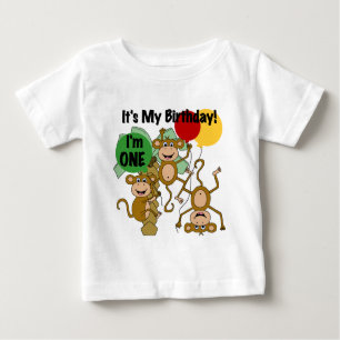 Monkey Shine 1er Anniversaire Tshirts et cadeaux