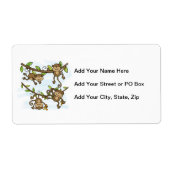 Monkey Shine Etiket (Voorkant)