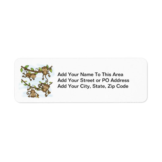 Monkey Shine Etiket (Voorkant)