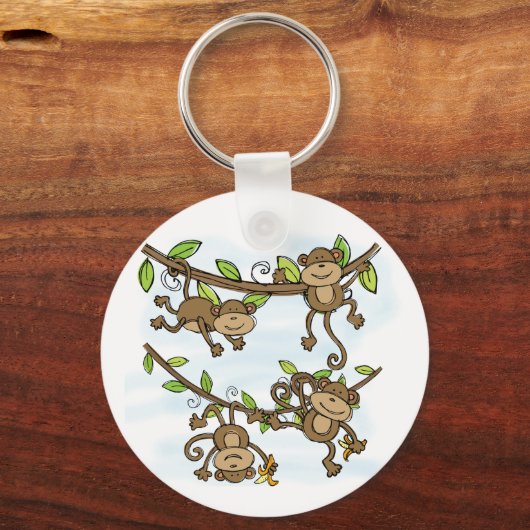 Monkey Shine Sleutelhanger (Voorkant)