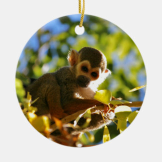 Monkey Shines Keramisch Ornament