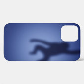 Monkey silhouette Hoesje-Mate iPhone case (Achterkant (horizontaal))