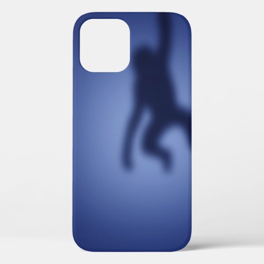 Monkey silhouette Hoesje-Mate iPhone case (Achterkant)