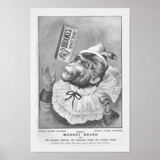 Monkey Soap Poster (Voorkant)
