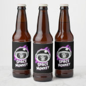 Monkey Space Monkey Bier Etiket (Flessen)
