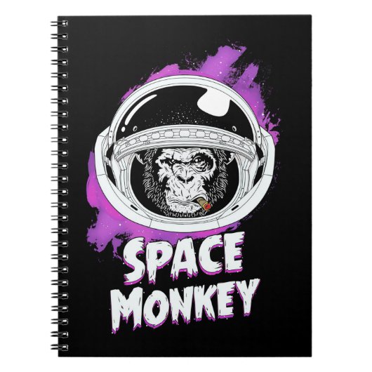 Monkey Space Monkey Notitieboek (Voorkant)