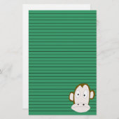 Monkey Stationery Briefpapier (Voorkant / Achterkant)