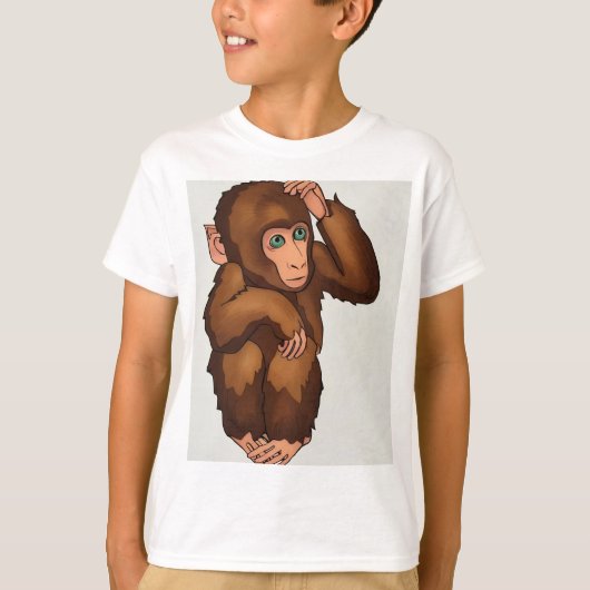 Monkey T-shirt (Voorkant)