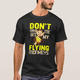 Monkey Tees For Men Angry Monkey Flying Monkeys 5