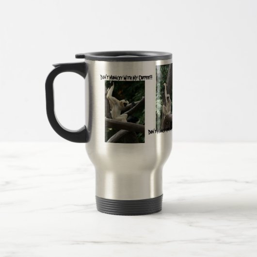 Monkey Travel Mug Reisbeker (Links)