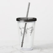 Monkey Troop Acryl Drinkbeker (Achterkant)