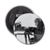 Monkey typen button flesopener (Voorkant)