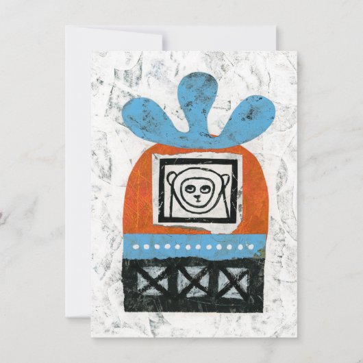 Monkey Voit Toutes Les Cartes De Voeux (Devant)