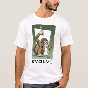Monkey-WFrench T-shirt
