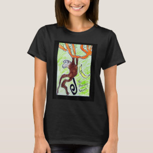 Monkey-wisselaars koel ontwerp t-shirt