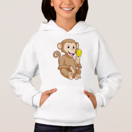 Monkey with Popsicle (Voorkant)